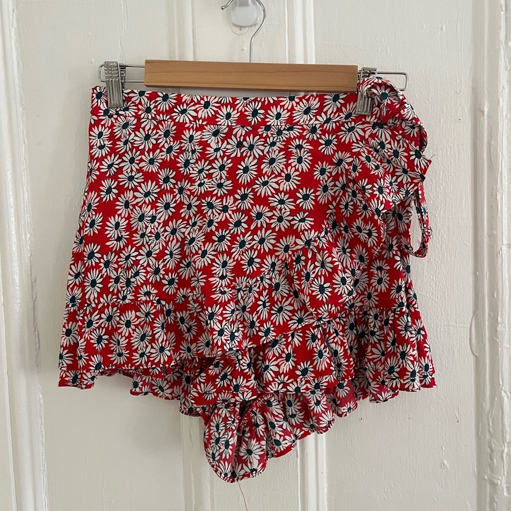 Zara floral skort